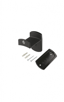 Preview: K & M 16312 Kopfhörer-Wandhalter - schwarz